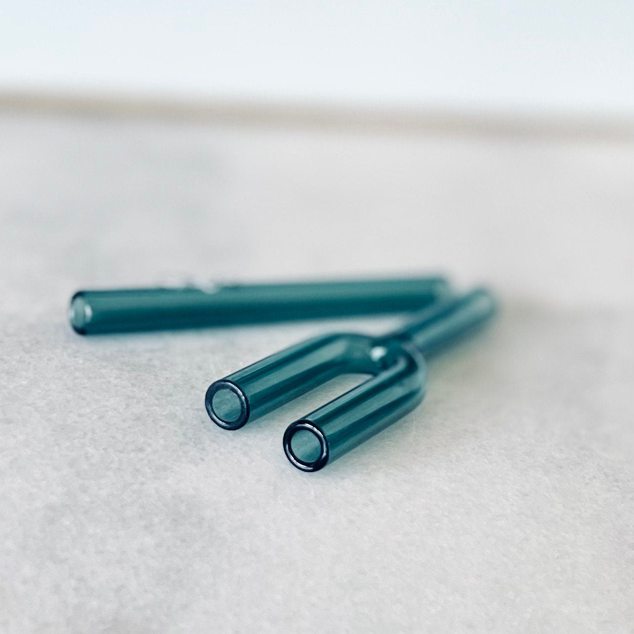 Collapsible Reusable Straws - Pale Blue - joe trend shop