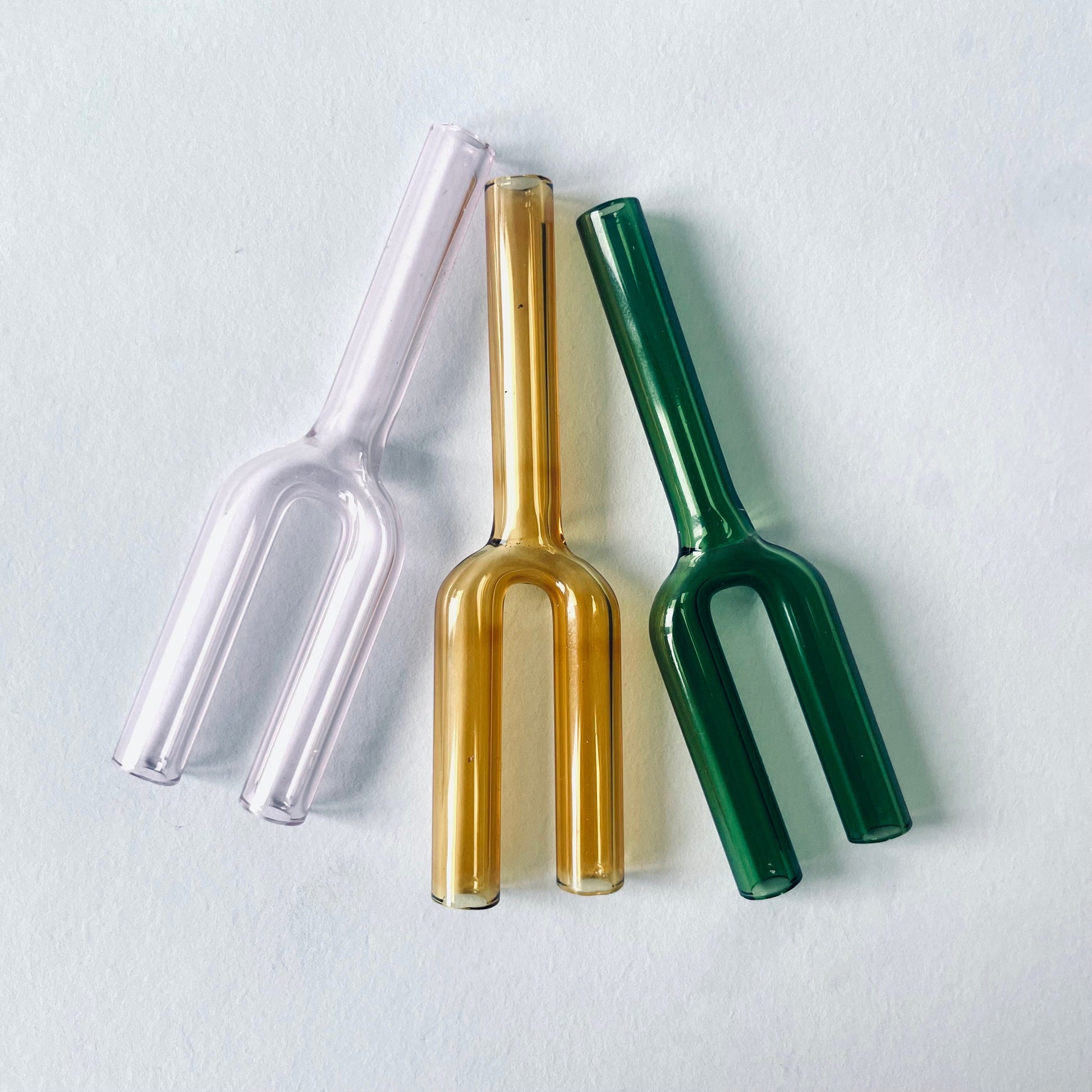 Double Glass Straw, Y Shape Reusable Snuff Straw – The Chillaxx Shop